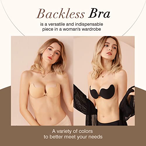 Nsolex ZBX-XT-CA-D Sticky Bra Backless Adhesive Strapless Invisible Push Up Stick thumb #1