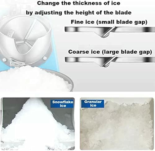 Broyeur de glace électrique en acier inoxydable durable haute capacité - 7