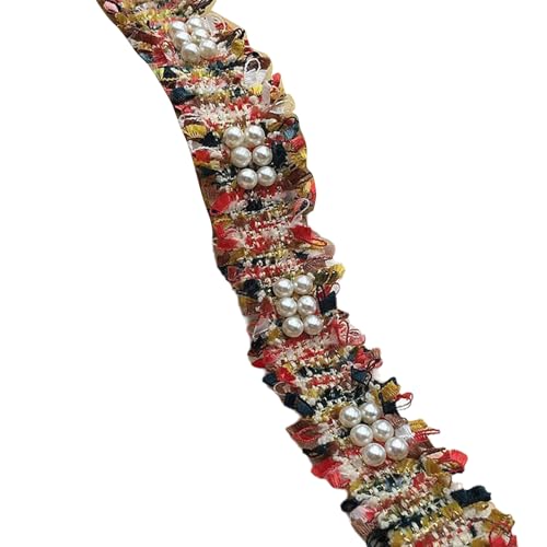 Sophisticated Pearls Appliques Lace Flower Decoration Appliques Wedding Appliques for Gowns Jackets and Unique Styles