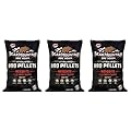 Bear Mountain BBQ FK17 Premium 20 Pounds All Natural Hardwood Mesquite BBQ Hardwood Smoker Pellets for Outdoor Electric Grilling and Smokers (3 Pack)