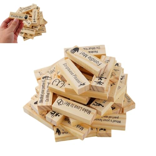 Lust Tower Blocks Juegos para parejas, paquete de 48 juegos de...