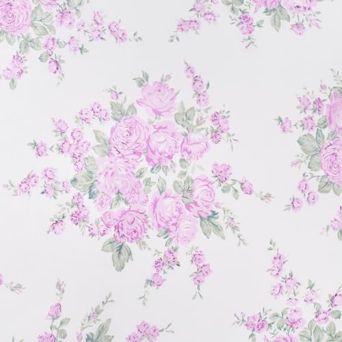 Image of Scientific Sleep Pink Rose Bright Floral Plant Flower 100% Cotton 3 Pcs Twin Bed Sheet Set Kids Toddler Teen, Flat Sheet & Fitted Sheet & Pillowcase Kids Bedding Set Twin