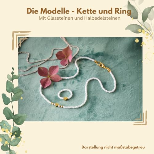 TOPP Die wunderbare Kreativbox Schmuckatelier. Anleitungsbuch (32 S.), Flachzange, Biegeringöffner, Perlennadeln, Perlenlegebrett, über 800 Perlen und Schmuckaccessoires