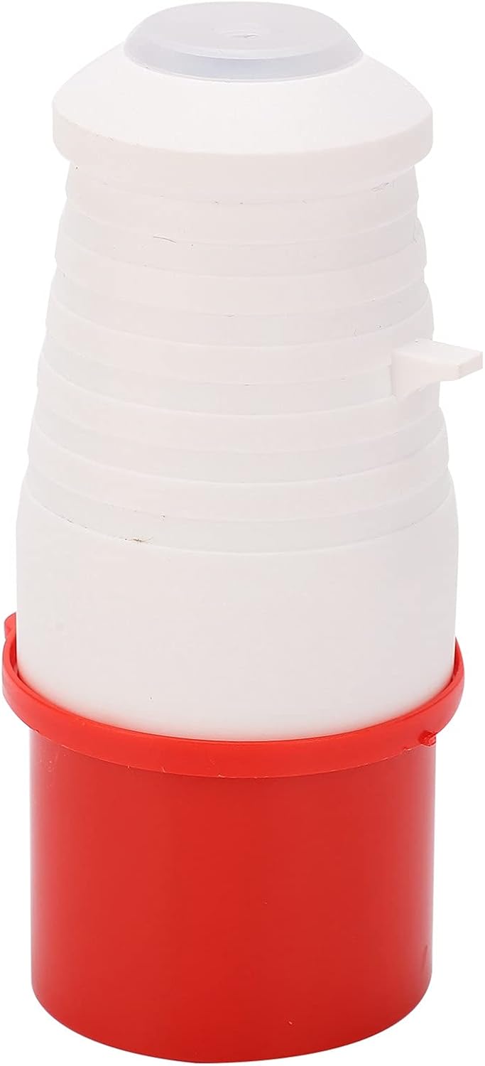 4 Pin Power Plug, 32A 3 Phase Industrial Connector Socket Set with IP44 Rating and Anti Drop Design, for Indoor Outdoor Use in Industry Chemical Airport