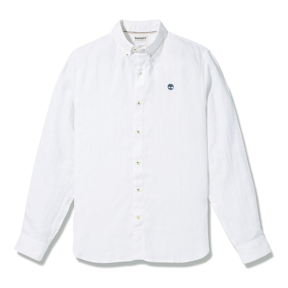 Timberland Koszulka Mężczyźni Ls Linen Shirt
