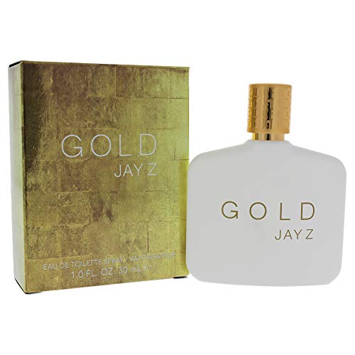 Jay Z Gold Eau De Toilette Spray for Men, 1 Ounce/30ml