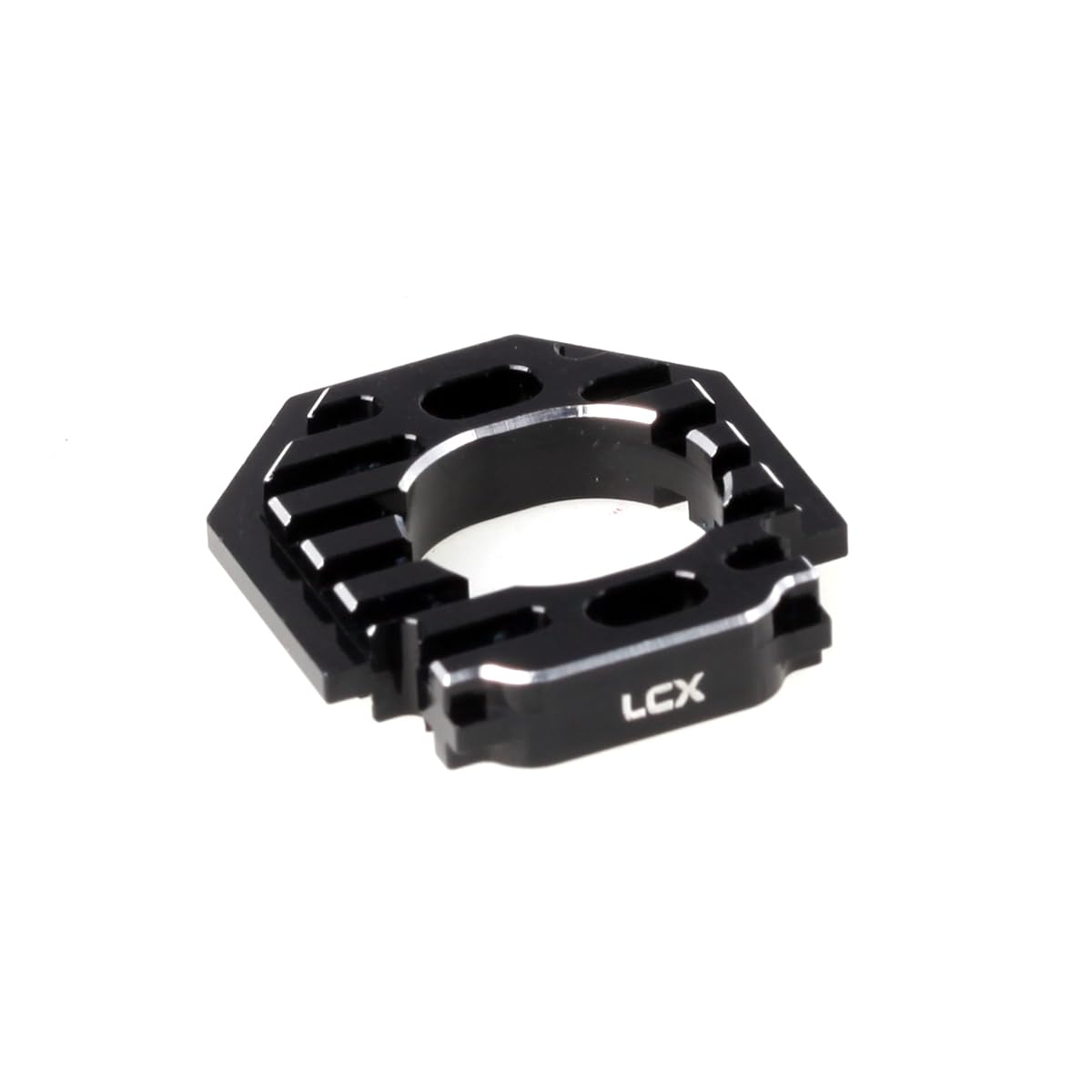 LCX Racing 1/18 RC Crawler Car CNC Aluminum Motor Mount Plate for Arrma 1/14 1/18 Truck ARA2102 ARA2106 ARA2104, Upgrades Parts Accessories