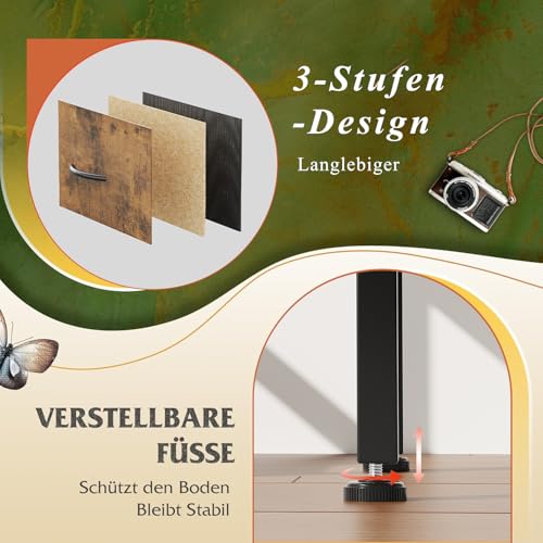 gefüllt mit Unterwäsche - Detailansicht von Beste MUTUN Kommode, Stoffschubladen Test – Dealfoxx.de