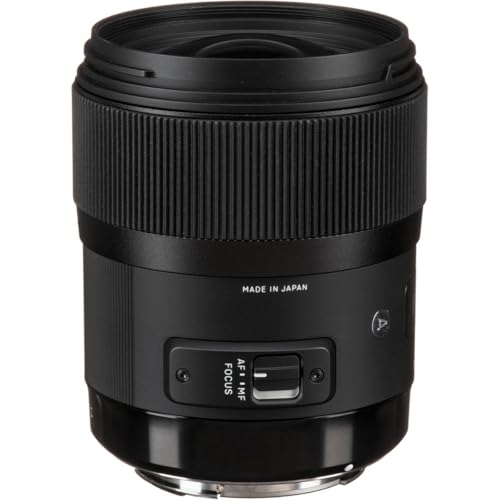 Sigma 35mm F1.4 Art DG HSM Lens for Canon, Black, 3.7 x