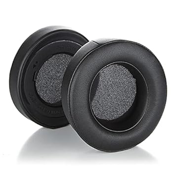 Razer Kraken Ear Cushion Replacement,Sumugaric Headphone Earpads Earmuffs Compatible with Razer Kraken 7.1 V2 / Razer Kraken Pro V2 Headset Repair Parts- Oval (Black)