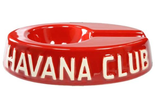 Preisvergleich Produktbild ClubHavana Zigarettenascher Keramik Made in France - Rot