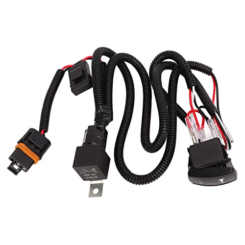 Kit de relé para bocina de 12V/24V con bobina de cobre puro y retardante de llama