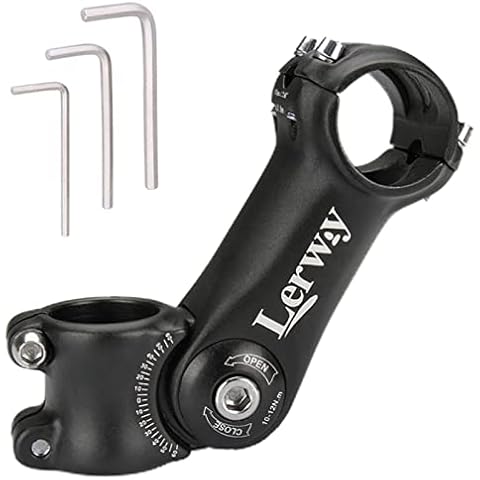 Potencia Elevadora de Manillar Ajustable LERWAY para Bicicletas Cover