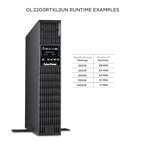 Image of CyberPower OL2200RTXL2UN Smart App Online UPS Battery Backup
