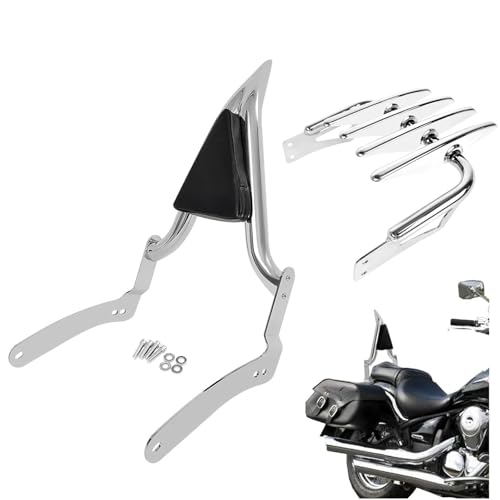 Support Porte-Bagages Arrière Moto Custom Dossier Kawasaki Vulcan VN 2000 900