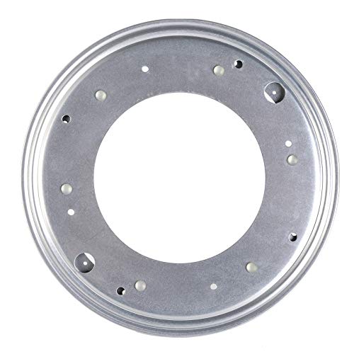 Fasmov 12-Inch Lazy Susan 5/16 Thick Turntable Bearings With 6 Rubber Pads, Pack Of 2 #TOP2