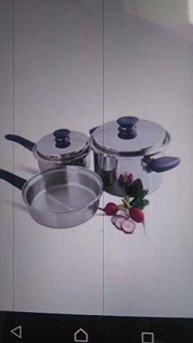 Buy amway Stainless Steel Queen Cookware (Metallic)-Set of 5