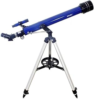 Astronomical Telescope, 700/60mm Refractor Telescope 525X HD Lens Monocular Telescope with Tripod and Finder Scope for Beginners Sky Stars Watching