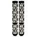 GuoChe Fashion Cute Socks for Men And Women Knee High Comprion Socks Support for Sport Running Hiking Fitn Casual at Home Argyle Plaid Dimgray