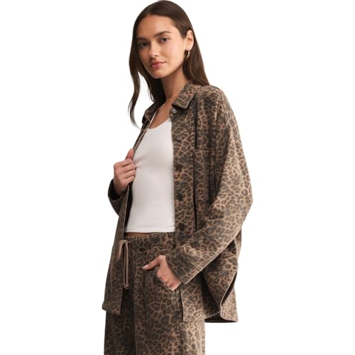 Z SUPPLY Women's All Day Leopard Jacket2