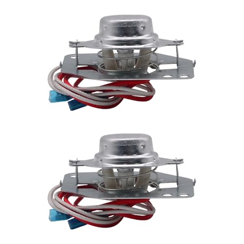 HOOLRZI Termostato de repuesto universal de 2 piezas adecuado para varias marcas de ollas arroceras y ollas a presión, termostato de precisión de diseño de 4 cables