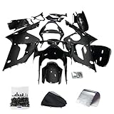 ZXMOTO Carbon Fiber Look Motorcycle Fairings Kit Fit For Kawasaki 2003 2004 Ninja ZX6R 636 Fairings Set ABS Plastic Bodywork Fairings