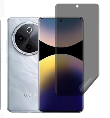Image of ZARALA Privacy Hydrogel Screen Protector for iQOO Z10 Anti-Spy Flexible TPU Private Protective Film, Anti-Scratch Anti-Peeping Ultra-Thin Soft Hydrogel Protective Film