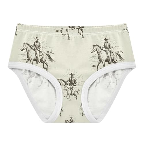 Western Cowboys Horses Toddler Girls's Underwear 2T 202c1262