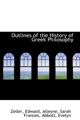 Outlines of the History of Greek Philosophy      Hardcover – July 10, 2009