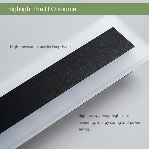 Applique murale LED extérieure RGB 40cm dimmable avec télécommande étanche IP65
