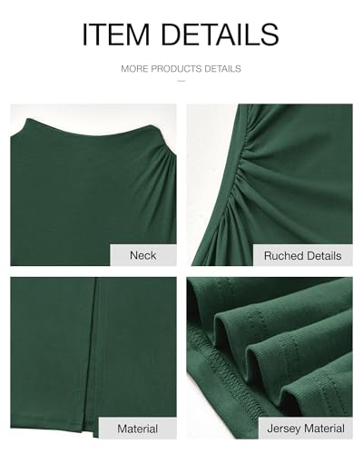 Image of BTFBM Women Bodycon Maxi Dress Long Sleeve Back Slit Ruched Elegant Party Cocktail Formal Fall Wedding Guest Dresses