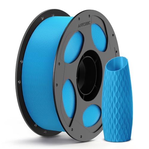 Image of Anycubic PLA 3D Printer Filament, Intelligent PLA Filament Enhanced Smart Printing, 3D Printing PLA Filament 1.75mm Dimensional Accuracy + /- 0.02mm, 1KG Reusable Spool (2.2 lbs), Tropical Turquoise