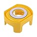 uxcell 30mm Push Switch Button Protective Cover With Emergency Stop Warning Circle Yellow 2pcs