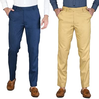 sam & jack Men`s Regular Fit Formal Trouser-picture-42