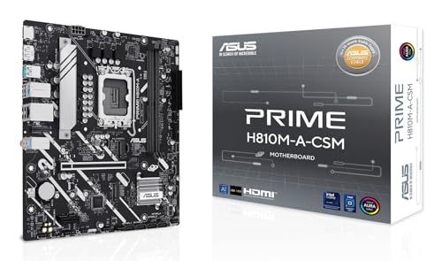Carte mère ASUS PRIME H810M-A-CSM mATX résout les lenteurs de votre PC