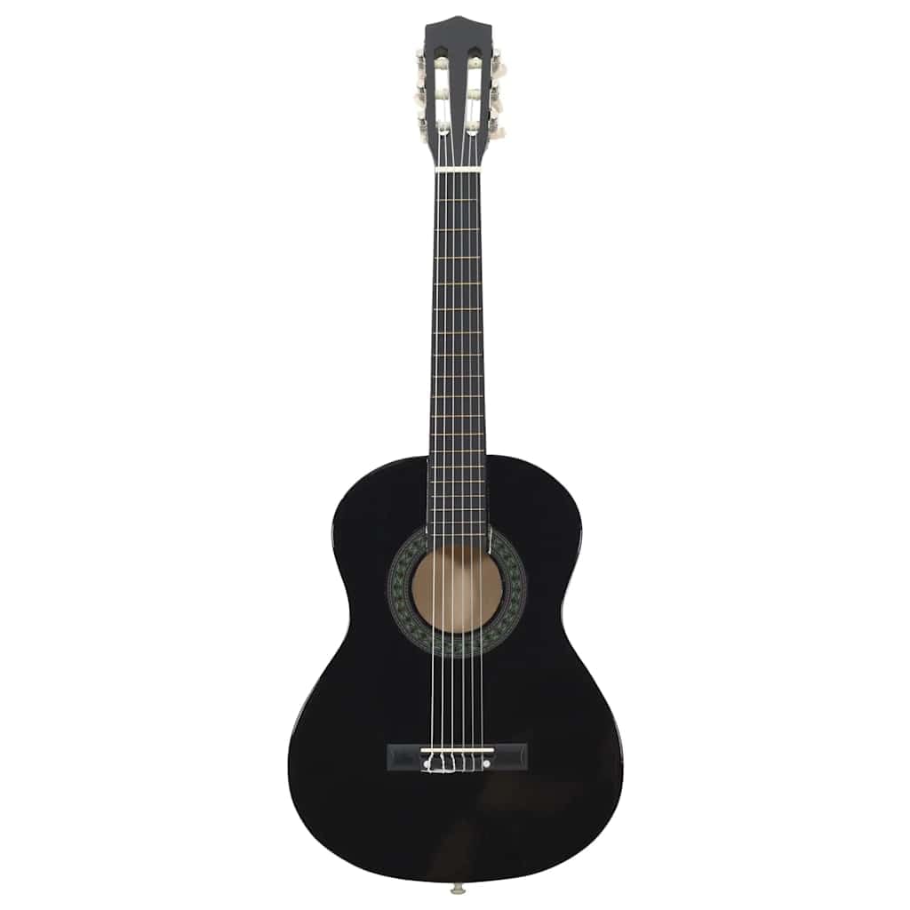 Generisch Klassikgitarre für Anfänger und Kinder Schwarz 1/2 34",Kunst & Unterhaltung,Hobby & Kunst,Musikinstrumente,Saiteninstrumente,Gitarren,70126