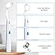 JIEYUCHU Zahnarztspiegel mit LED Licht, 3 Stück Mundspiegel mit Anti-Fog-Beschichtung, Oral Dental Mirror Dentalspiegel, Dentalspiegel für eine bessere Zahnpflege (Blau+Orange+Grün)