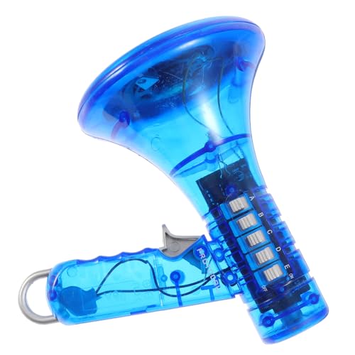 HANABASS Plastic Trumpet Toy Voice Changer Kids Handheld Speaker Toddler Karaoke Machine for Kids