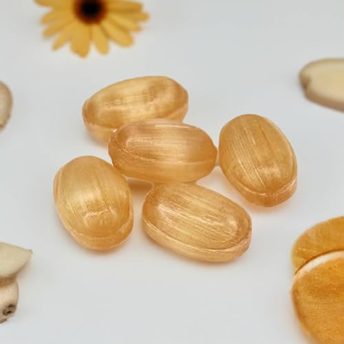 Andy Anand Chocolatier Andy Anand Sugar Free Ginger Turmeric Hard Candy: 50 Pcs thumb #2