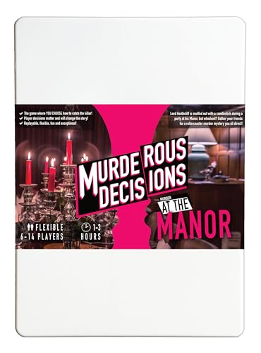 Murder at The Manor 2024 jeu de société idéal pour animer un dîner entre amis