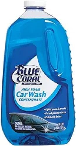 Blue Coral WC107G High Foam Car Wash Concentrate, 64 oz. (4)