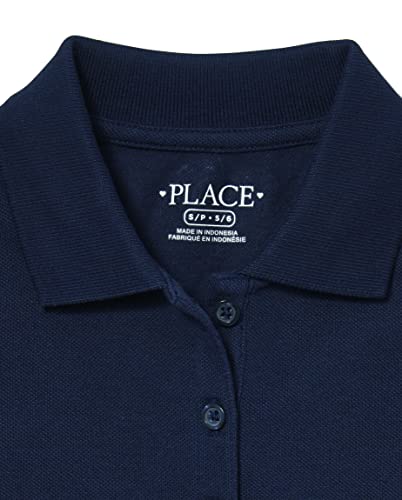 Image of The Children's Place Girls' Long Sleeve Pique Polo 2 Pack