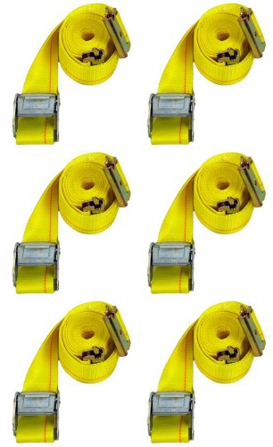 6-12' Cambuckle Straps E Track Straps Enclosed Trailer