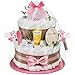 Timfanie® Windeltorte | Boho Baby-Cake | rosa | 0-8 Monate