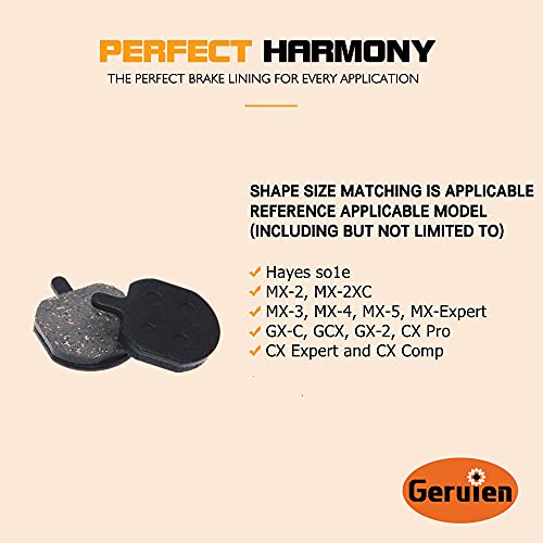 2 Paia di pastiglie Freno a Disco per Bicicletta