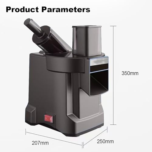 Procesador eléctrico de verduras multifuncional acero inoxidable miniatura 2