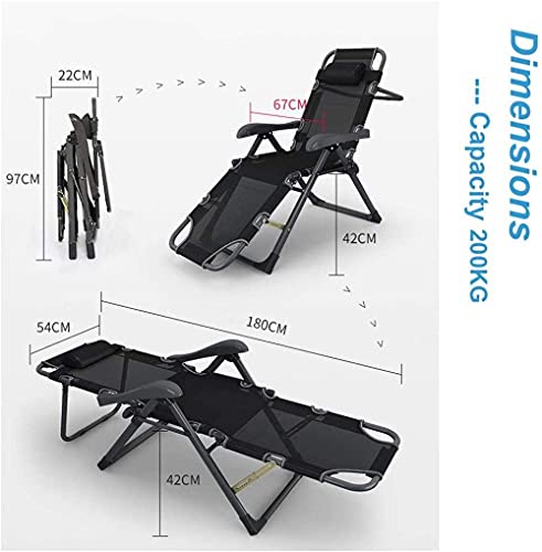 Fauteuils inclinables en métal robuste extra larges contre le mal de dos