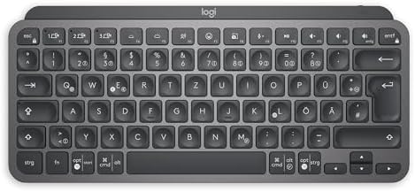Logitech MX Keys Mini Kabellose Tastatur, Kompakt, Bluetooth, Hin...