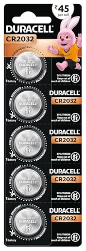 Image of Duracell CR2032 Lithium Coin Battery, Pack of 20, Specialty Devices, Child Resistant Packaging, Electronic car Keys, Scale
