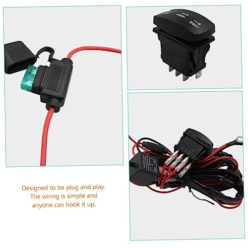 CALLARON 4 Conjuntos De Lâmpada De Direção Utv Rocker Atv Rocker Bling Acessórios Kit De Luz De Kit